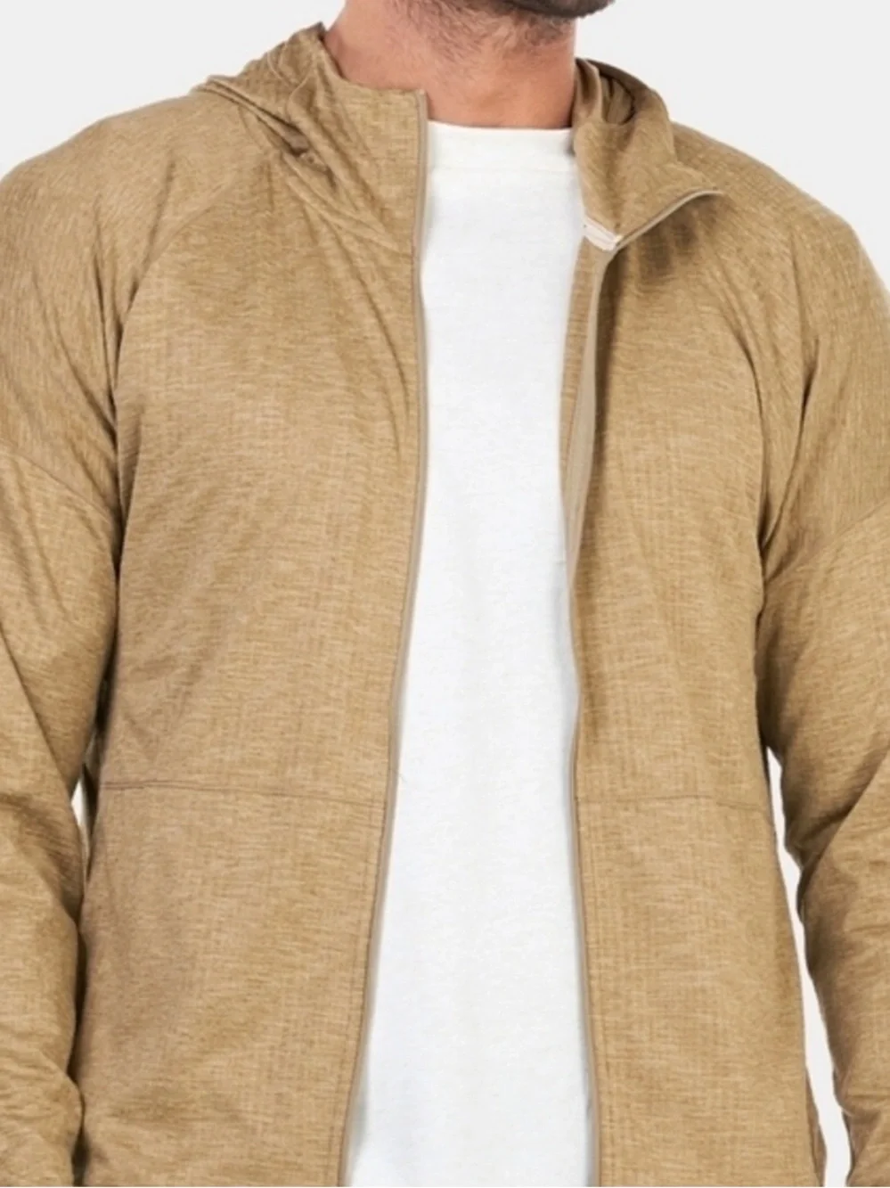 Nike Yoga Dri-FIT Two-Piece Loungewear Set Hoodie and Joggers – Sandalwood/Tan